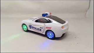 360 Rotation Door Open Police Electric Car