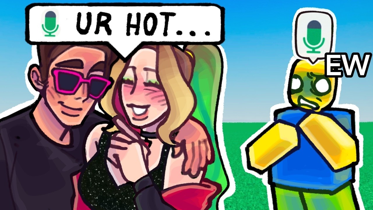 Trolling as SUS E-DATERS on Roblox Voice Chat...