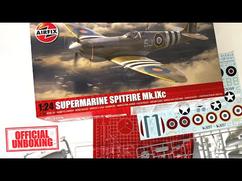 Official Unboxing - Airfix | Supermarine Spitfire Mk.IXc (A17001)