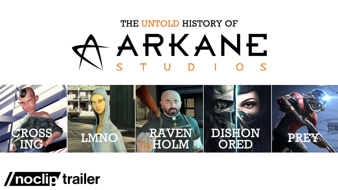 The (Untold) History of Arkane Studios - Noclip Documentary Trailer - YouTube