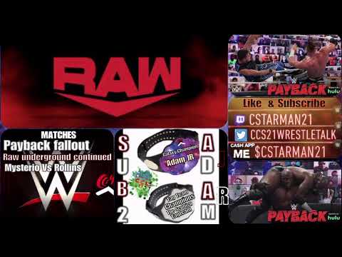 WWE Monday Night Raw watch along livestream