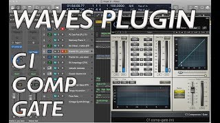 Video thumbnail for WAVES  C1 COMPRESSOR GATE plugin test and review by RBA-PRODUCTION