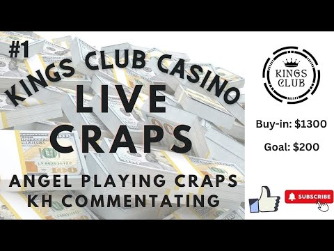 #1 Live Craps - Angel playing Craps - King Harold Commentary #casino #crapsnation #crapsstrategy