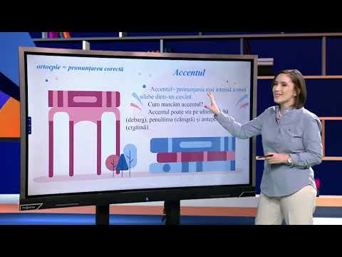 TeleŞcoala: Limba şi literatura română clasa a VIII-a – Noţiuni de fonetică – partea a II-a (@TVR2)