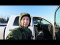 Video Thumbnail for ice fishing for pike off the ice road