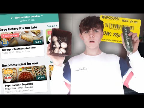 I Lived Off Shop Leftovers For 48 Hours (TooGoodToGo)