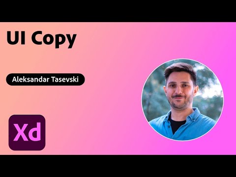 UI Copy by Aleksandar Tasevski | 3 Minute Demo | Adobe Creative Cloud