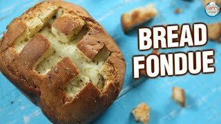 Bread Fondue Recipe - How To Make Cheese Fondue On A Bread - Bhumika Bhurani