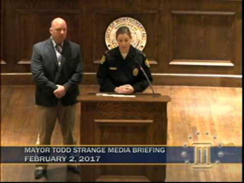 Montgomery Mayor Todd Strange media briefing 2-2-2017