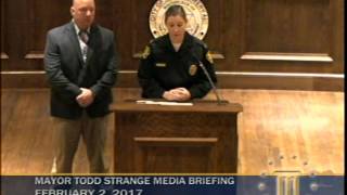 Montgomery Mayor Todd Strange media briefing 2-2-2017