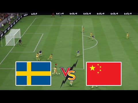 January 14,2026 | SWEDEN WNT vs CHINA WNT – Women’s International Football Gameplay | FIFA23 4K