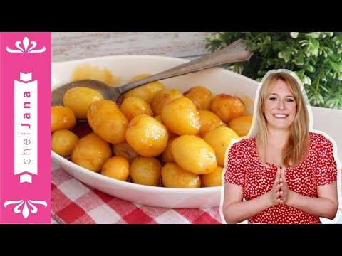 MISS CONNIE'S AMAZING CHRISTMAS POTATOES! DANISH CARAMELIZED POTATOES