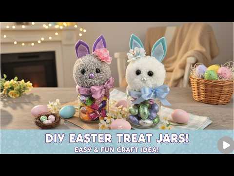 Simply WOW! 😍 The cutest Easter idea: making bunnies for next to nothing!