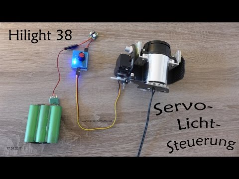 Hilight 38 mit Servosteuerung für Evo K