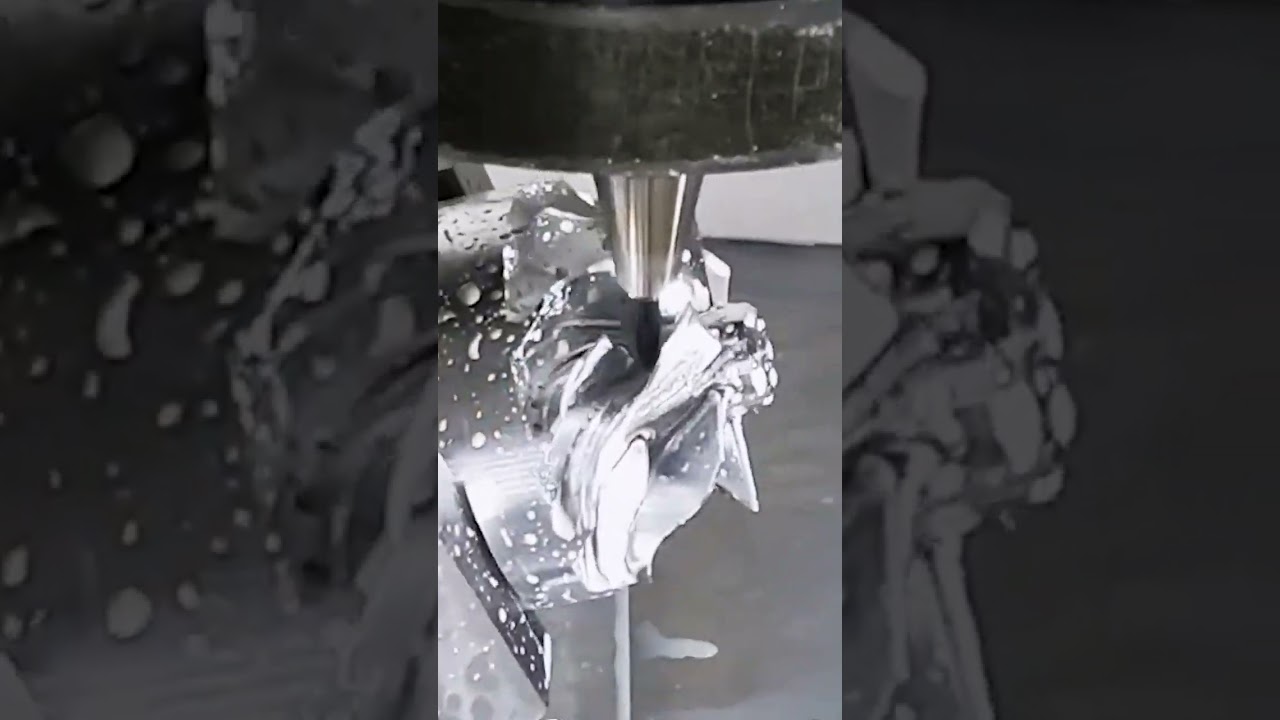 5-Axis Impeller CNC Machining