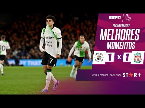 Gols e lances de Luton Town x Liverpool
