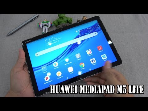 Huawei MediaPad M5 lite unboxing | camera, fingerprint tested