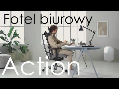 ACTION - Ergonomiczny Fotel Biurowy
