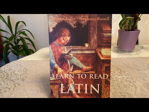 ASMR whisper: Latin Textbook "Learn to Read Latin" 📚