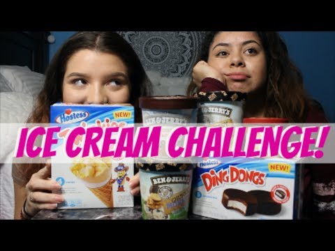 ICE CREAM CHALLENGE!