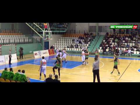 Zostrih zápasu MBK SPU Nitra - BC Prievidza 26.11.2014