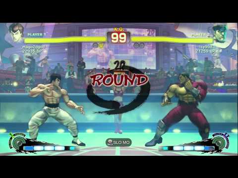 Mago [Fei] vs lsy9983 [Bison] SSF4 Japanese Online Ranked Matches - TRUE-HD