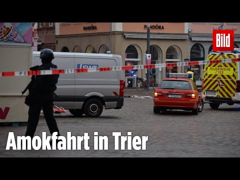 Amokfahrt in Trier: Auto rast durch die Fußgängerzone
