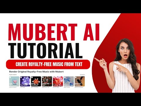 Mubert AI Tutorial: Create Royalty-Free Music from Text