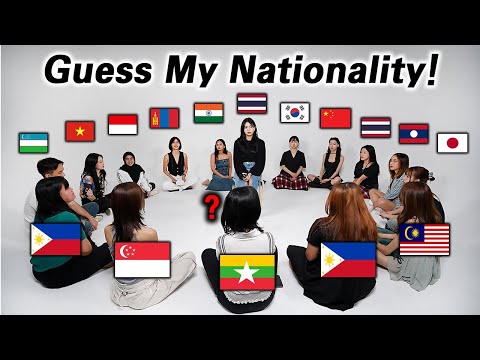 20 Asian Countries Guess Each Others' Nationality!! (What country I'm From?)