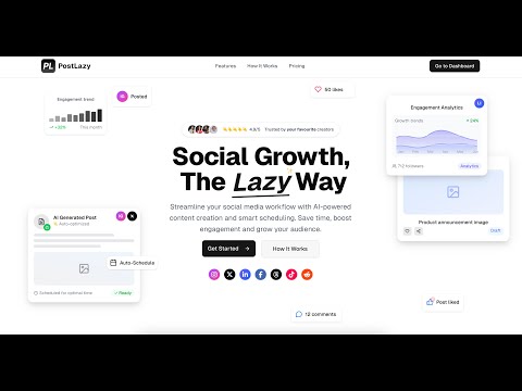 Postlazy video preview