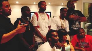 Lil Boosie &amp; K Michelle behind the scenes recording &quot;Show The World&quot; Remix