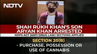Mumbai News: Shah Rukh Khan's Son, Aryan, Charged Under Anti-Drug Laws
