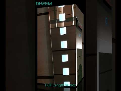 FENNIO Wall Mounted Mirror: Elegant LED Design 1 Anteprima video