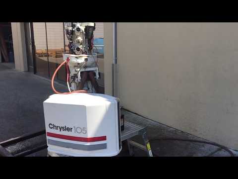 Chrysler 105 HP Outboard Boat Motor Marine Engine