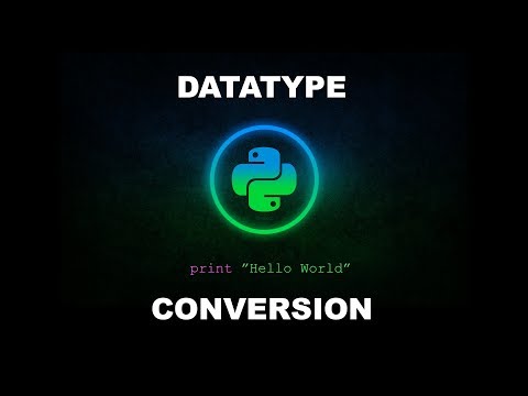 Data Type Conversion Python Programming