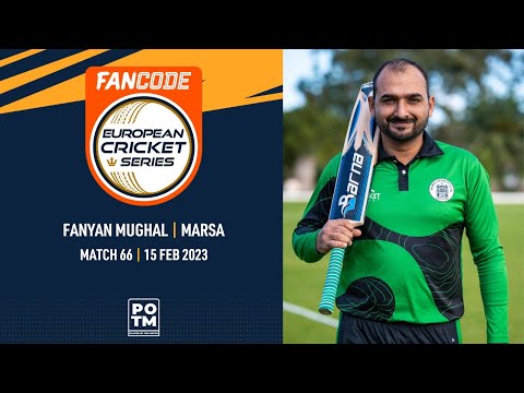 POTM: F.Mughal - BBL vs MAR | Highlights | FanCode ECS Malta | Malta 2023 | ECS23.066