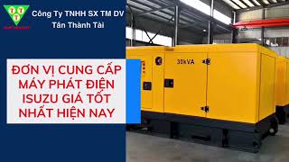 MÁY PHÁT ĐIỆN ISUZU TẠI KHO TÂN THÀNH TÀI