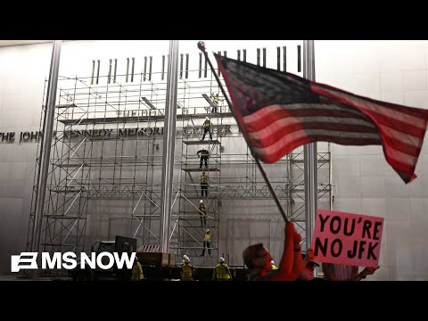 ‘Pathetic’ U.S. has to celebrate Trump’s name removal from Kennedy Center: Dem Rep.
