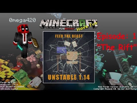 Let's Play FTB Unstable 1.14.4 Ep1