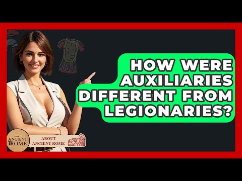 How Were Auxiliaries Different From Legionaries? - All About Rome