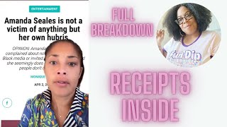 Amanda Seales CRASHES OUT ON IG Following OP-ED Piece  | She Still Don't Get It.......