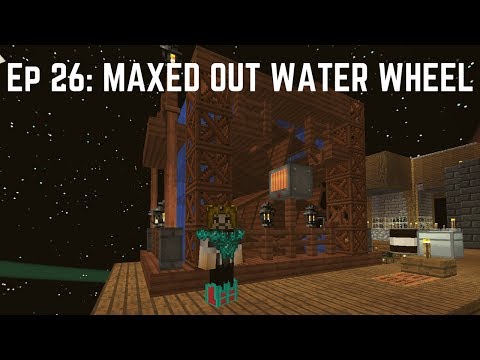 Project Ozone 2 - #26: MAXED OUT WATER WHEEL | Modded Skyblock Minecraft Series