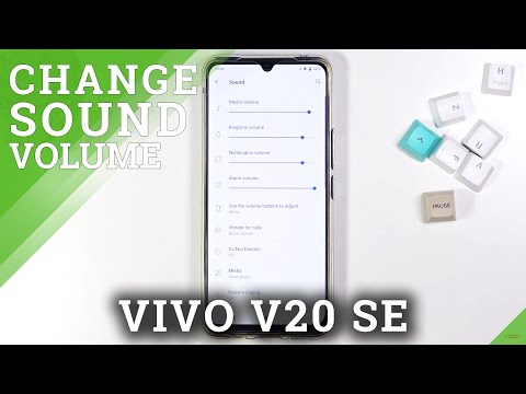 Change Ringtone Volume / Manage Sound Settings - VIVO V20 SE