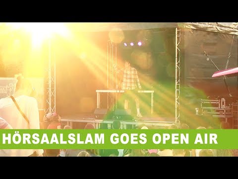 Hörsaalslam goes OpenAir - Campus TV Uni Bielefeld