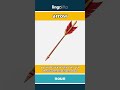 arrow (noun) - definition and usage in English