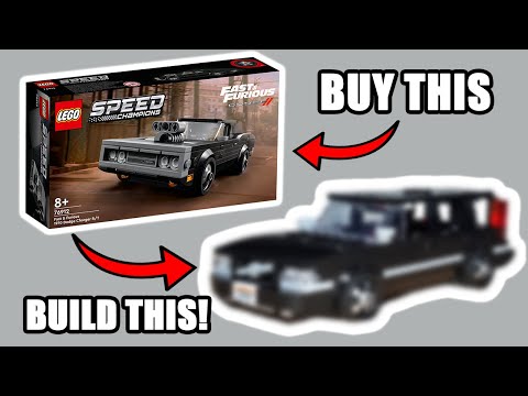 TOP 10 Alternate Builds for Lego Speed Champions set 76912 Fast & Furious Dodge Charger R/T Part 2