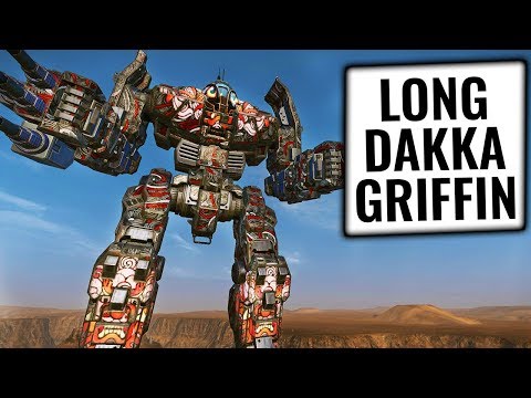 RIGHT FIST OF DAKKA! - Griffin Build - German Mechgineering #113 - Mechwarrior Online 2019 MWO