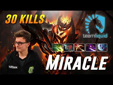 Miracle Shadow Fiend EPIC 30 KILLS - Dota 2 Pro MMR Gameplay