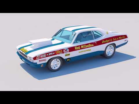 Herb McCandless: Mr. 4 Speed - 1972 Sox & Martin Pro Stock Dodge Demon