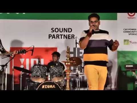 Kunal Kushwaha  Goonjjj Showreal @ Midnight Marathon Bangalore